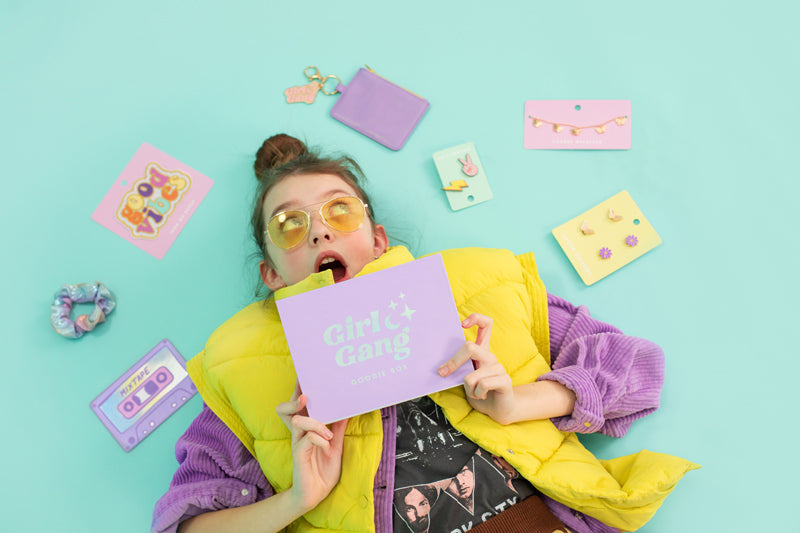 Meiteņu rotaslietu dāvanu komplekts, Gift Box Girl Gang Goodie Box, Party Deco, ZU1