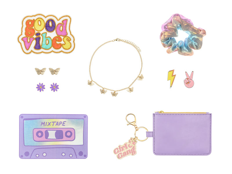 Meiteņu rotaslietu dāvanu komplekts, Gift Box Girl Gang Goodie Box, Party Deco, ZU1