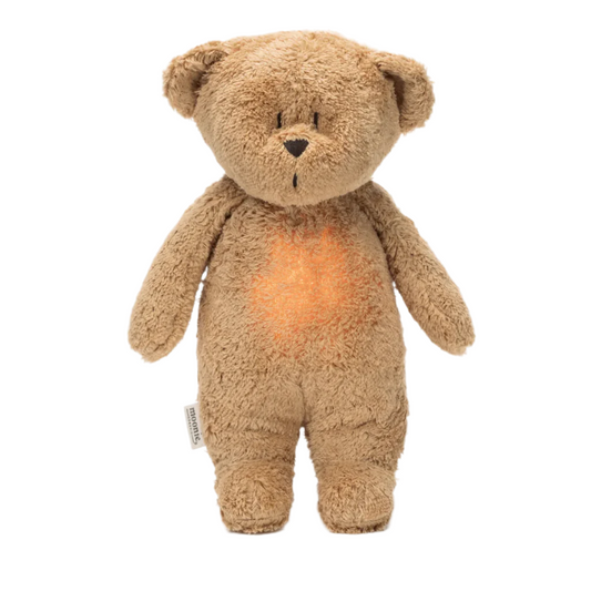 Moonie lācis Organic Humming Bear, Cappuccino, 5903943986187