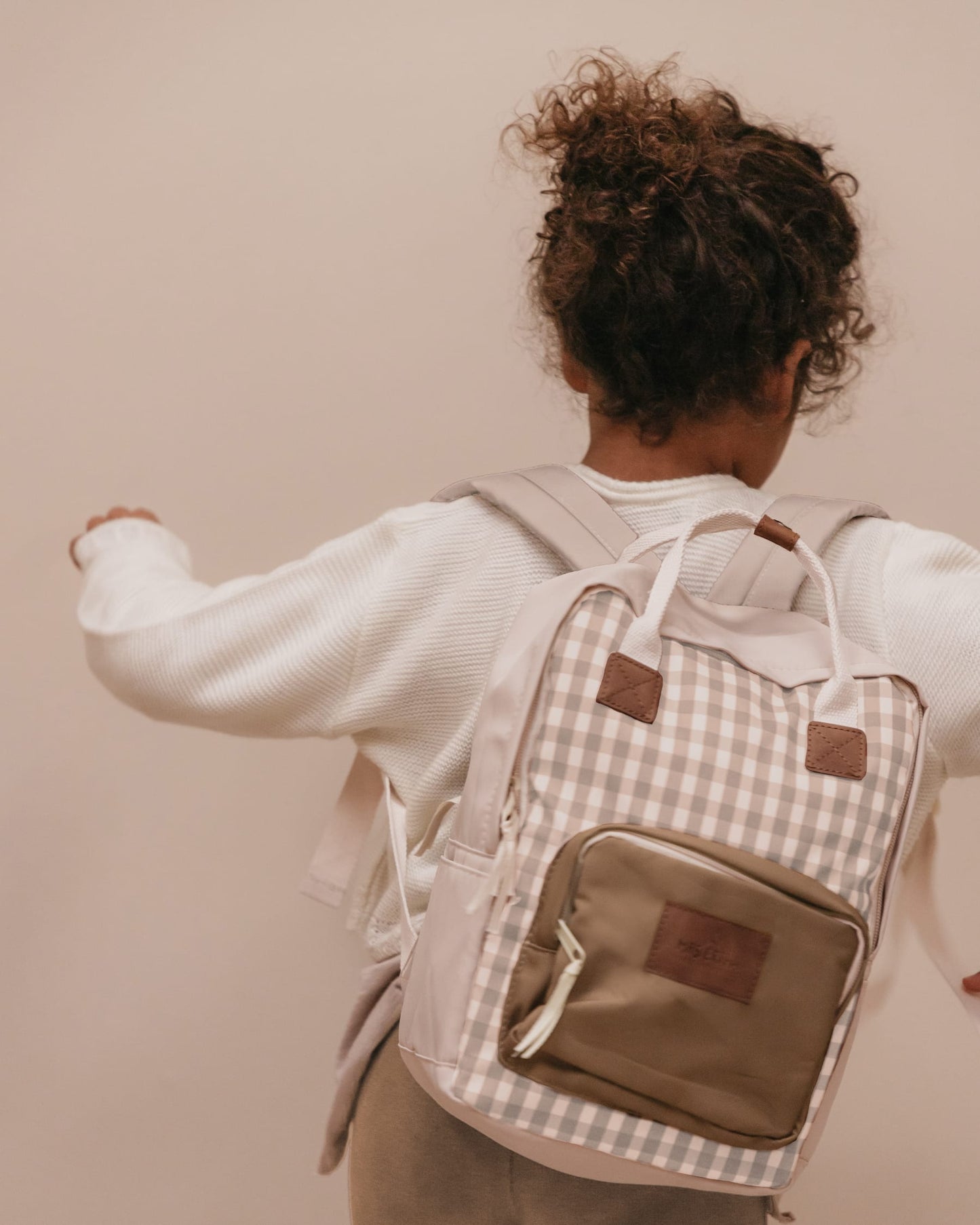 Bērnu mugursoma, Backpack Soft Squares, Mrs Ertha