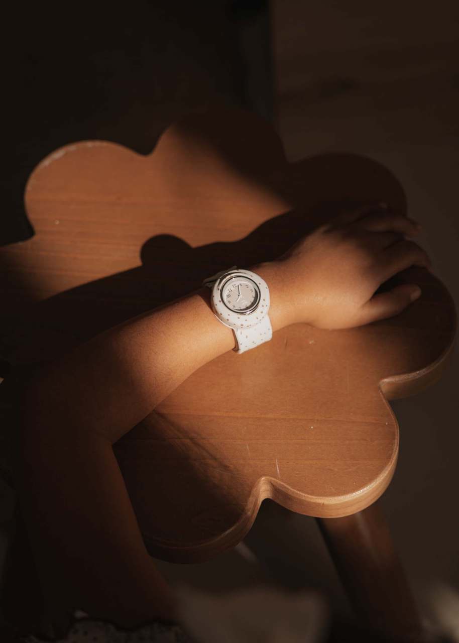 Bērnu rokas pulkstenis - Strapies, Unique Dots, Mrs. Ertha, ER1143