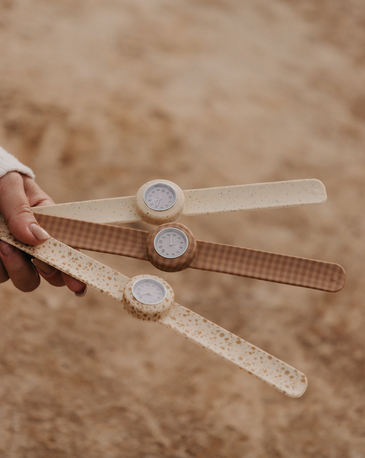 Bērnu rokas pulkstenis - Strapies, Vintage Squares, Mrs. Ertha, ER1143