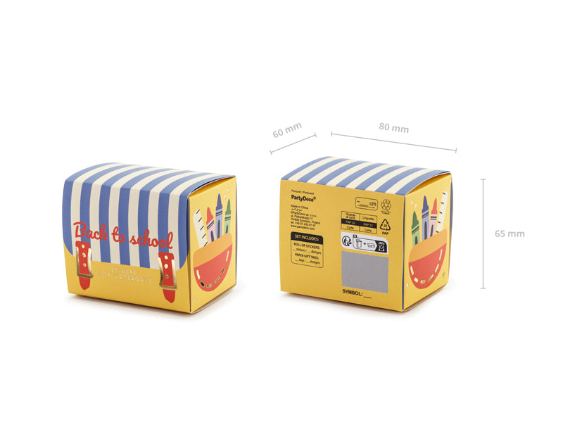 Uzlīmju komplekts "Skola", School Stickers