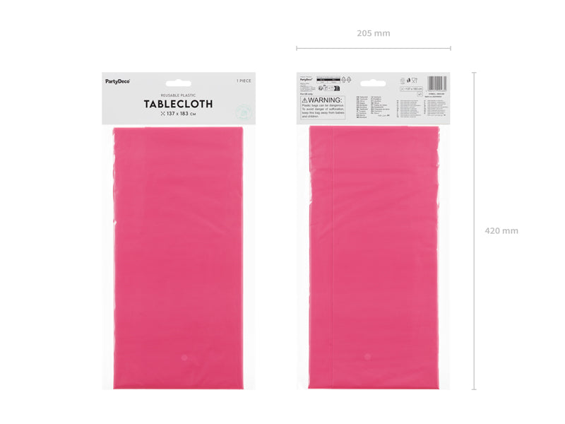 Rozā galdauts, Pink Tablecloth, 137x183cm
Artikuls: OBS6-006