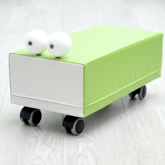 Mīkstie kluči uz riteņiem Mazais Sērfotājs,  Soft Play on Wheels, Oplay, red, OP08