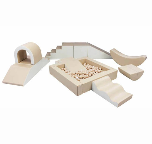 Mīkstie kluči Party Set Soft Play, IGLU - White and beige, balts un bēšs