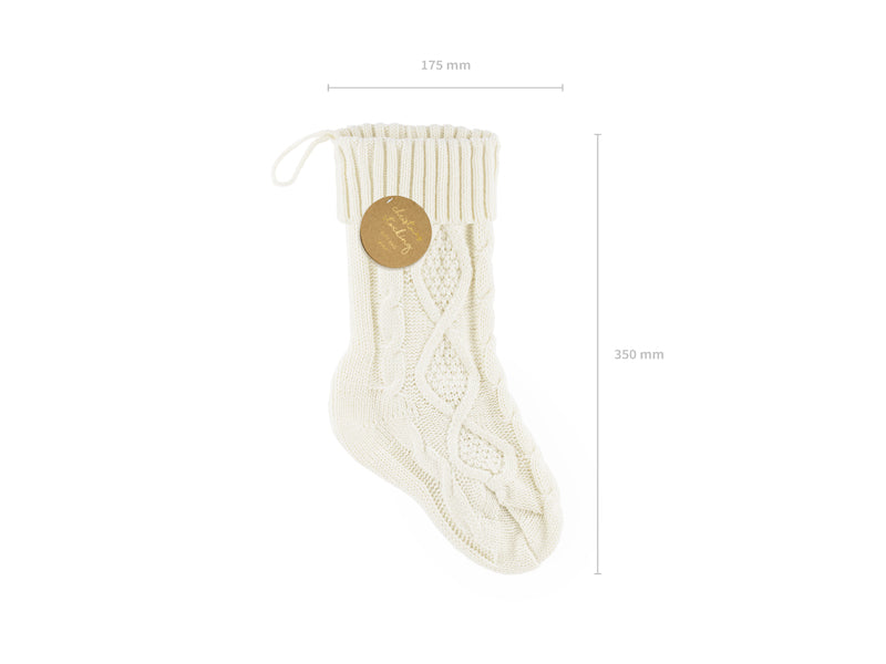 Ziemassvētku zeķe, Decorative stocking, Party Deco, SJ4-008Z