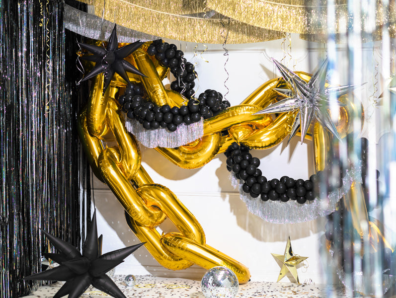 Folija balons Zvaigzne 3D, pildāms ar gaisu, 95cm, FB67M-010