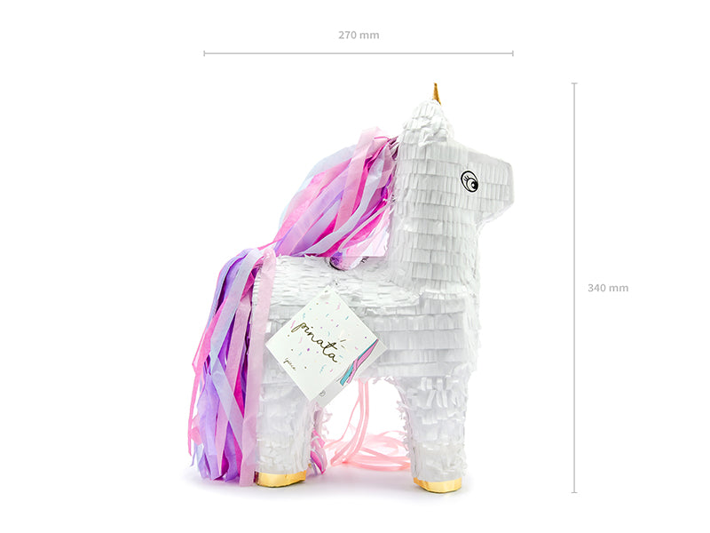 Pinjata Vienradzis, Pinata Unicorn, 24.5x34x9cm, PIN6