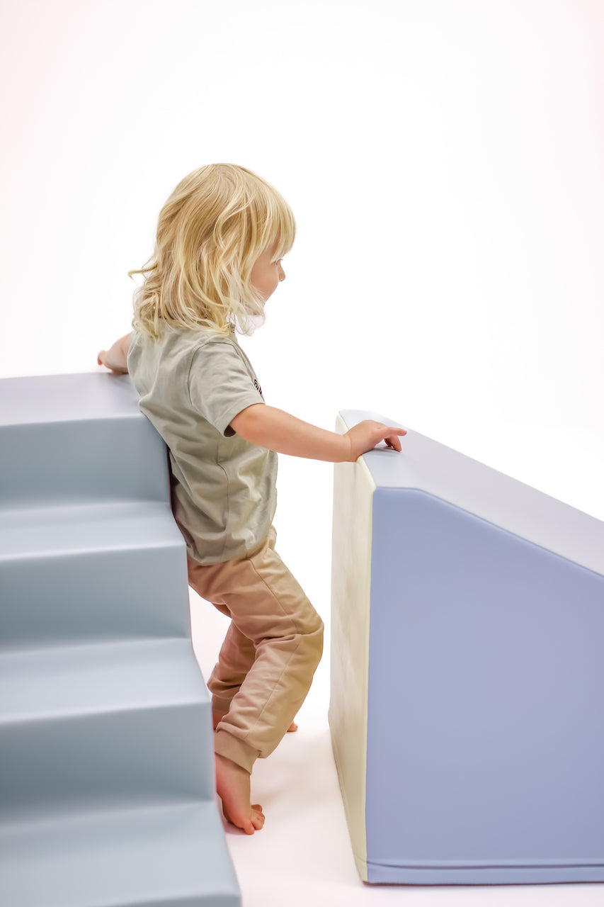Mīkstie kluči Step and Slide Mega fun Slider Soft Play, IGLU - pasteļa, SET_01X_27