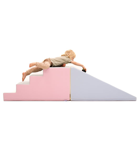 Mīkstie kluči Step and Slide Mega fun Slider Soft Play, IGLU - pasteļa, SET_01X_27