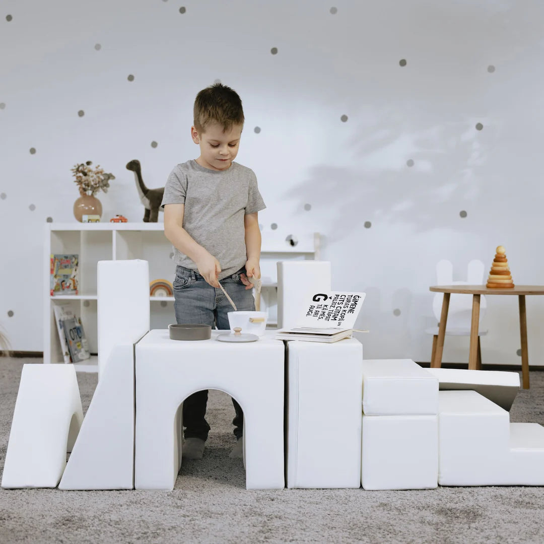 Mīkstie kluči Creativity Multifunctional Foam Play, IGLU, White, balts