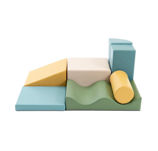 Mīkstie kluči Discoverer Soft Play, IGLU - Pastel Turquoise,, SET_34_4