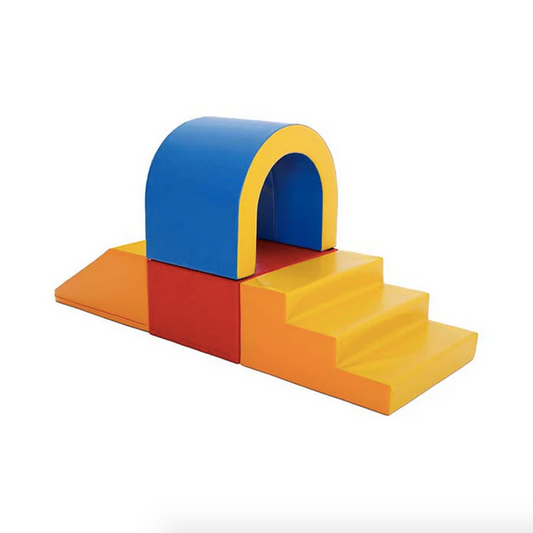 Mīkstie kluči Tunnel Soft Play, IGLU - daudzkrāsains, multicolor, SET35X_1