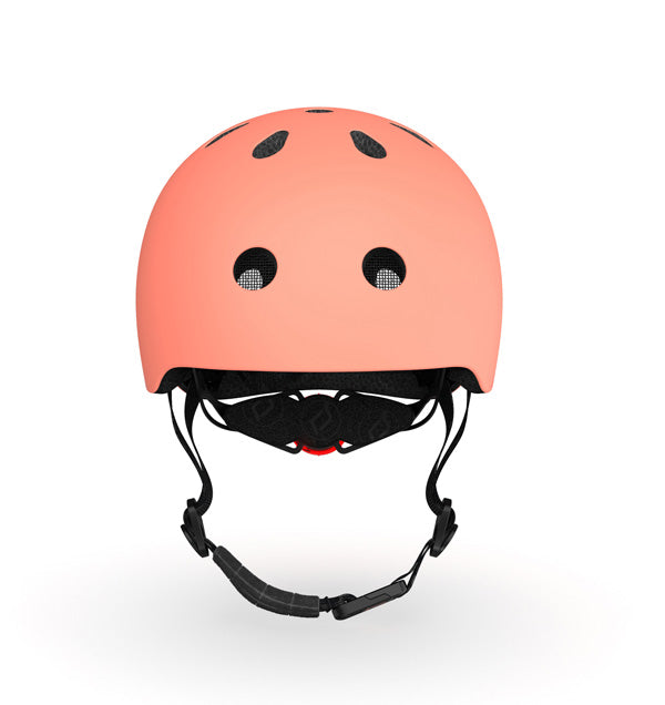 Bērnu ķivere oranža, Helmet Peach, Scoot and Ride, S-M