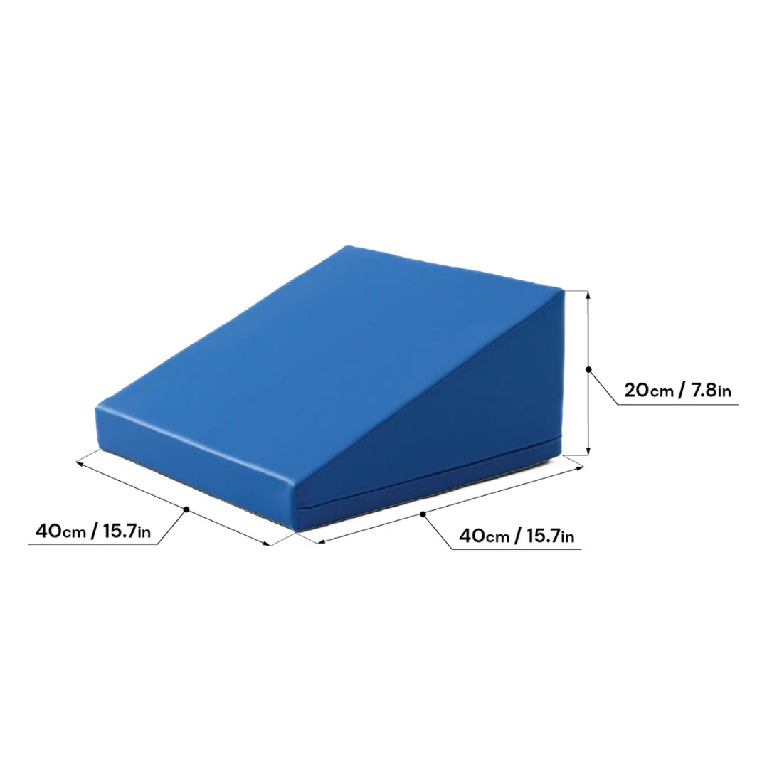 Slīdkalniņš Wedge Soft Play, IGLU - Blue, zils, Sh_E_184_v_02