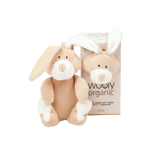 Mīļmantiņa Zaķis, Soft Toy Bunny, Wooly Organic, WO202