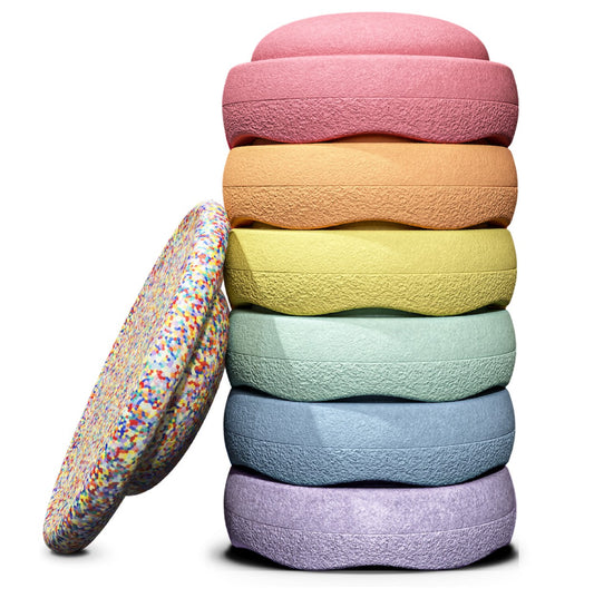 Multifunkcionālie kraujamie kluči, Rainbow Set Pastel, Stapelstein, 201605