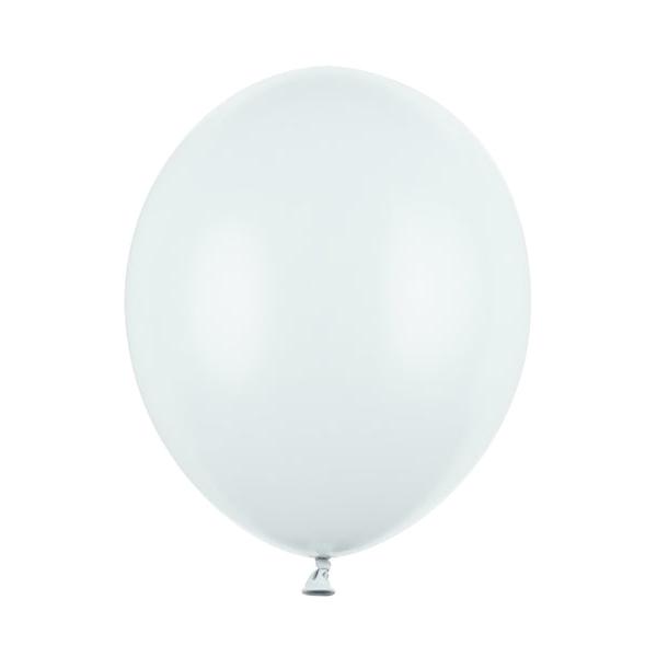 Hēlija balons - Pastel Light Misty Blue Balloon, 30cm, Hēlija baloni Liepājā, SB14P-093J-50