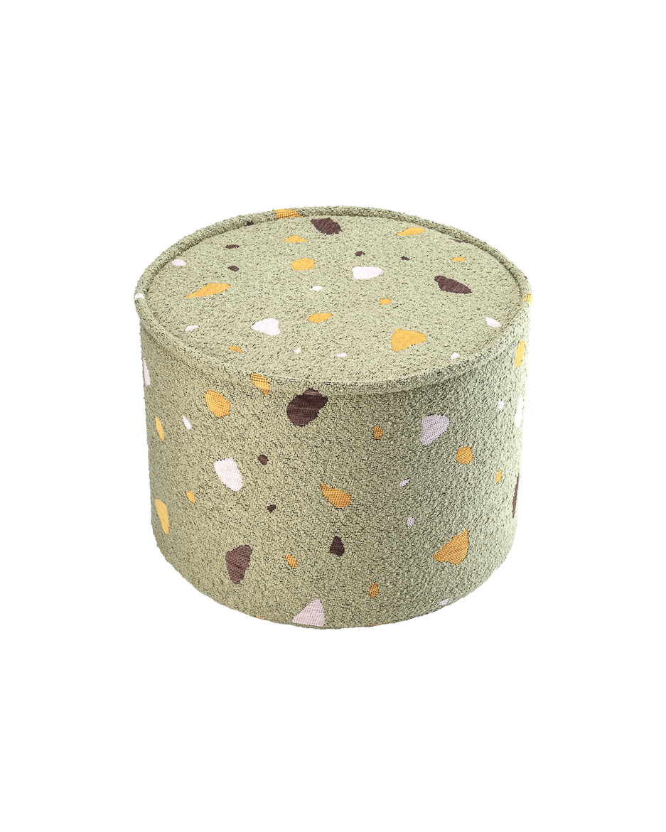 Pufs Terrazzo Moss Pouffe, Wigiwama