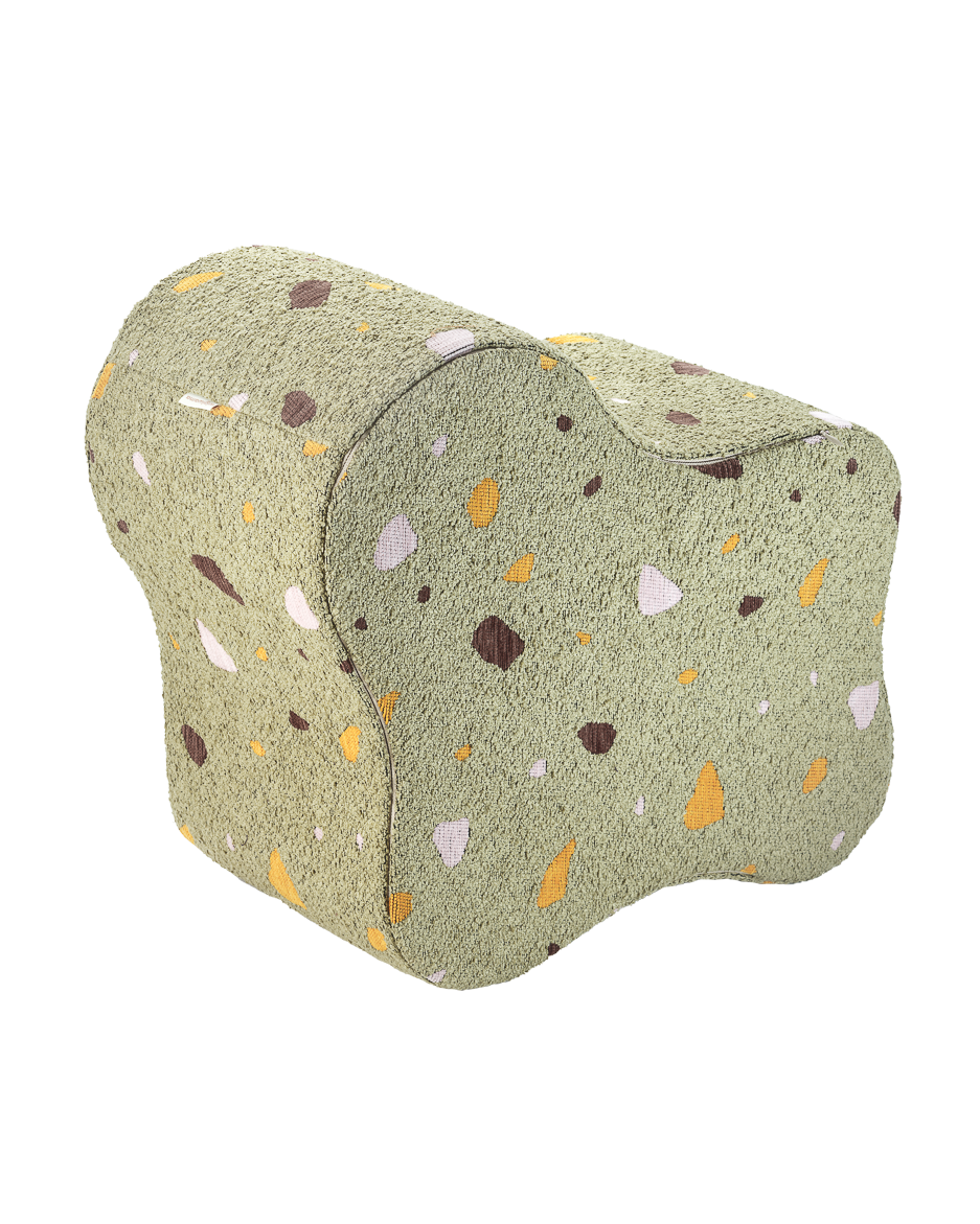 Pufs Terrazzo Moss Cloud Pouffe, Wigiwama