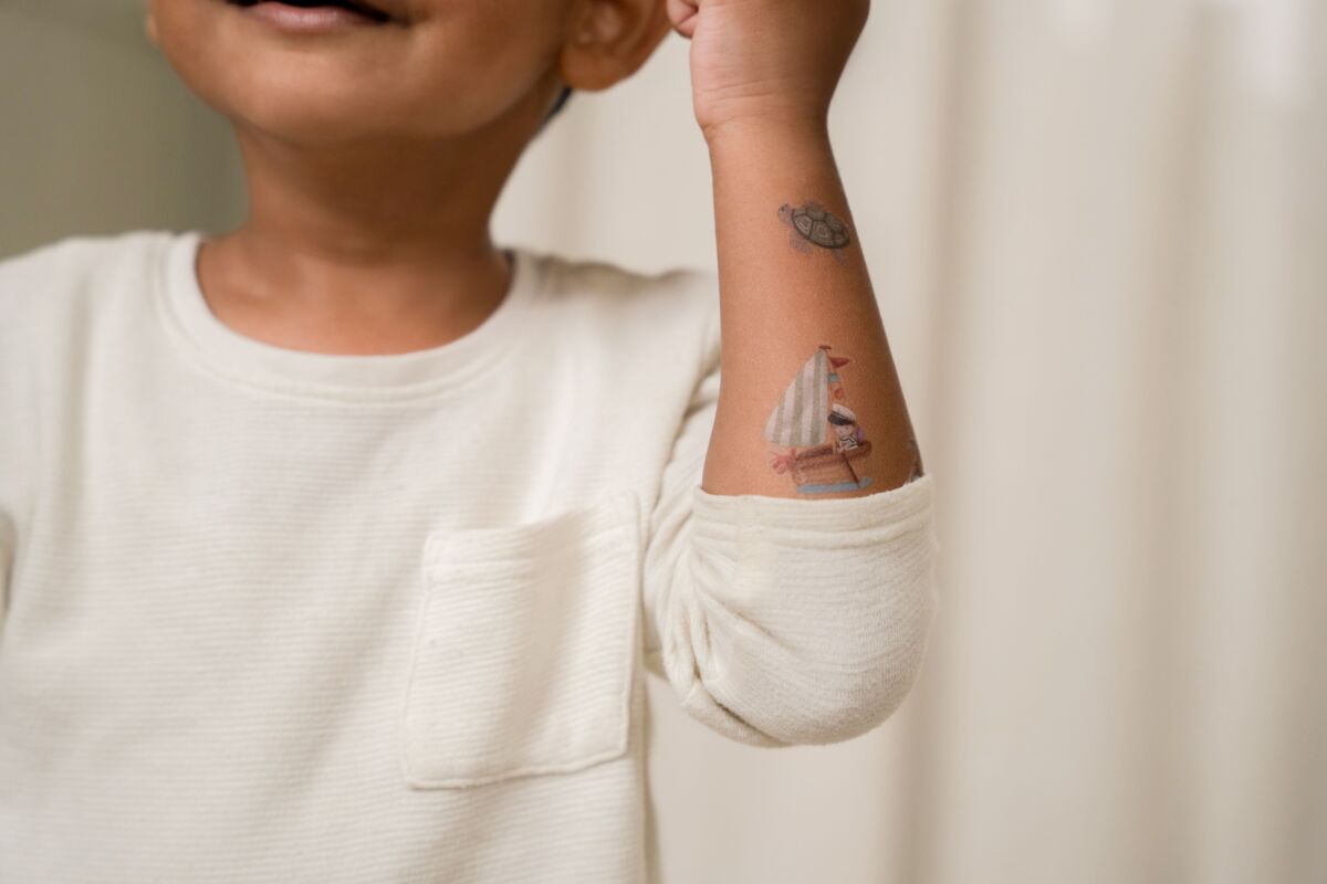 Bērnu tetovējumi Jim & Friends, Tattoos, Little Dutch, LD370138