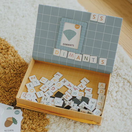 2 dāvanu komplekts magnētiskais Alfabēts + puzle Kosmoss, Gift Set, Tu Tu Family