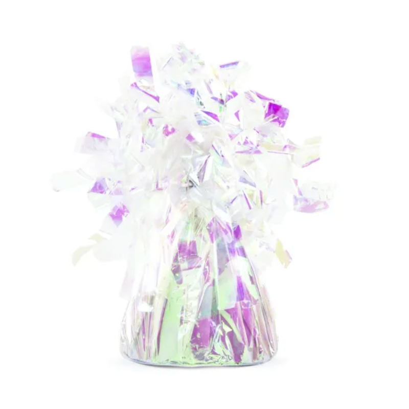 Atsvars hēlija balonu noturēšanai, Foil Balloon Weight, iridescent, krasains, CZ1-017, Hēlija baloni Liepājā