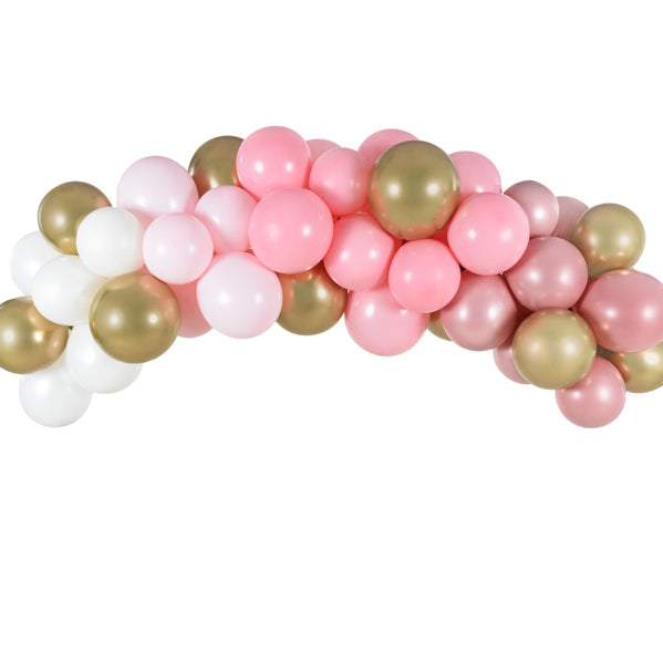 Balonu virtene Rozā - Balloon garland Pink, GBN3