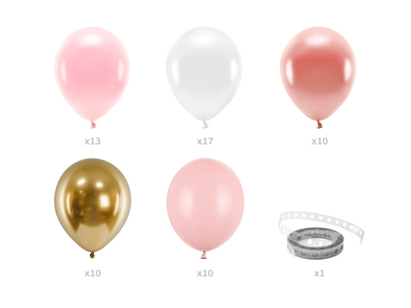 Balonu virtene Rozā - Balloon garland Pink, GBN3