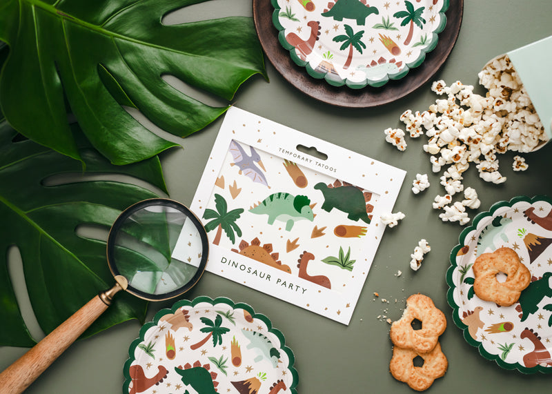 Bērnu tetovējumi - Dinozauri, Kids temporary Tattoos Dinosaurs