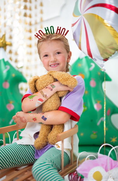 Bērnu tetovējumi - Ho, Ho, Ho, Kids Temporary Tattoos, TAT7