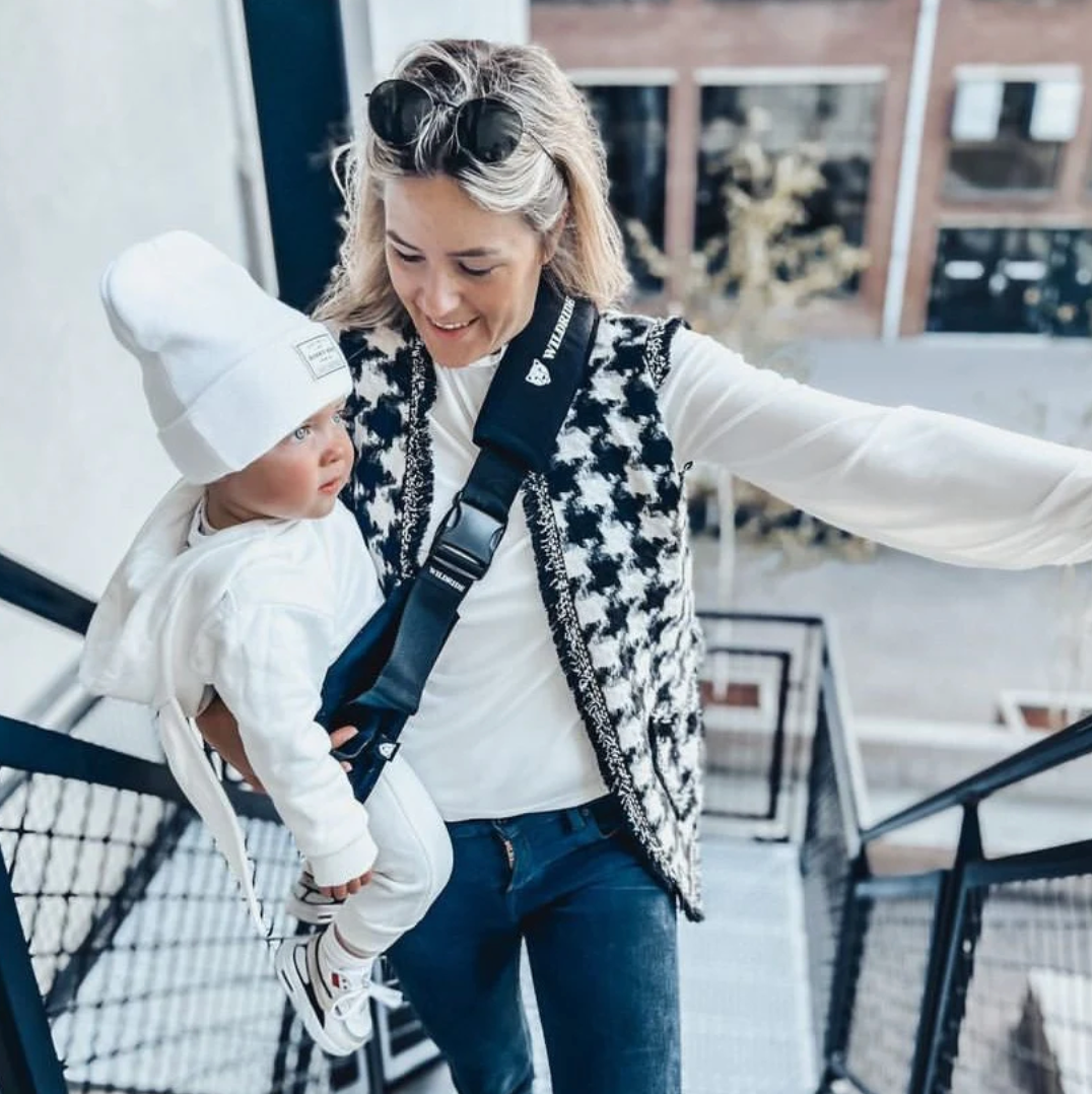Bērna nešanas soma Wildride Toddler Carrier, Black