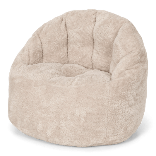 Pufs Teddy Soft Beige, Children’s Armchair, Little Dutch