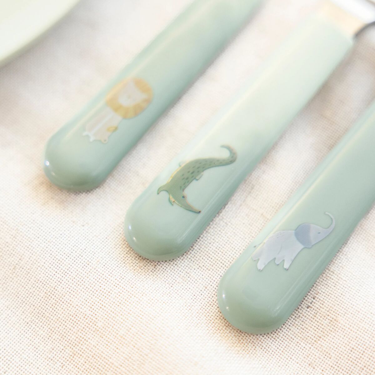 Bērnu galda piederumi Safari Friends, Children’s cutlery, Little Dutch, LD108033065421