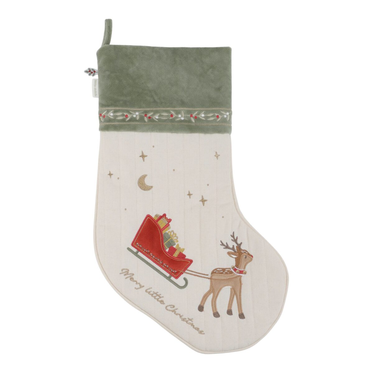 Ziemassvētku zeķe Christmas Stocking, Little Dutch, ld4873