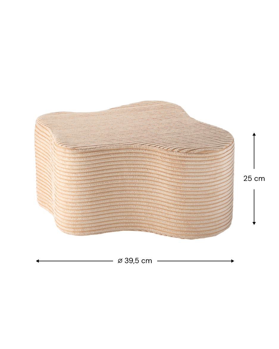 Brown Sugar Cloud Pouffe, Wigiwama