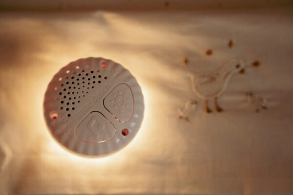 Miega rotaļlieta Cuddle Goose Light & Sound ar gaismu un skaņu, Little Dutch