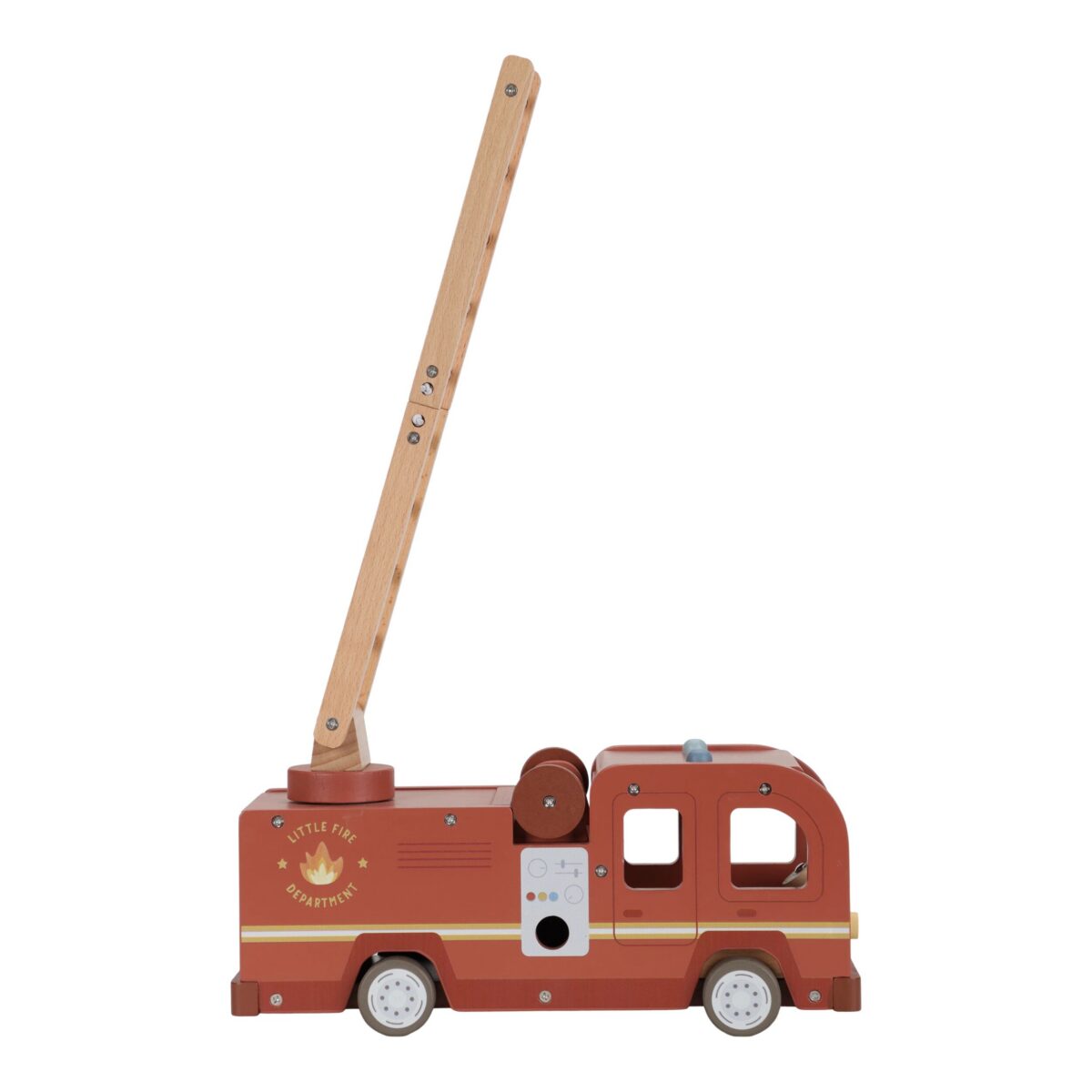 Koka Ugunsdzēsēja auto komplekts, Fire Truck Set, Little Dutch