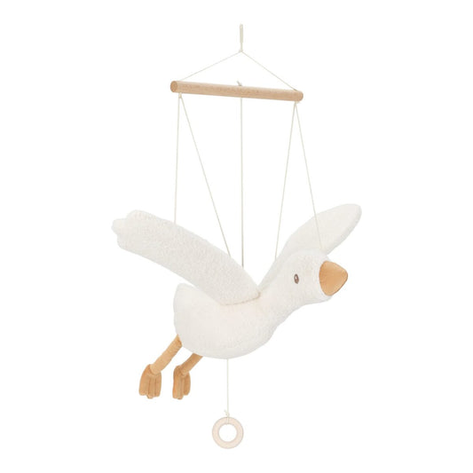 Karināmā mūzikas rotaļlieta Flying Little Goose - Newborn naturals, Little Dutch