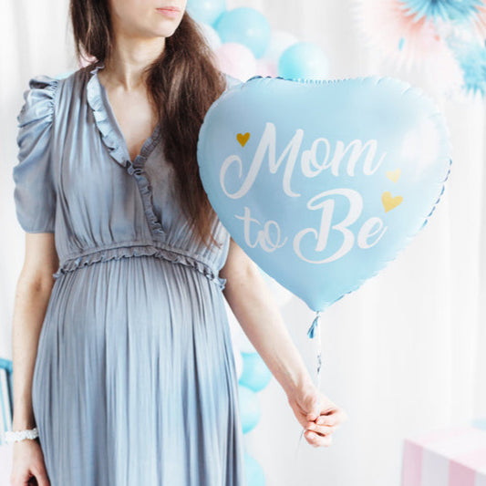 Folija balons Mom to Be - pildāms ar  hēliju, 35cm,FB92-001