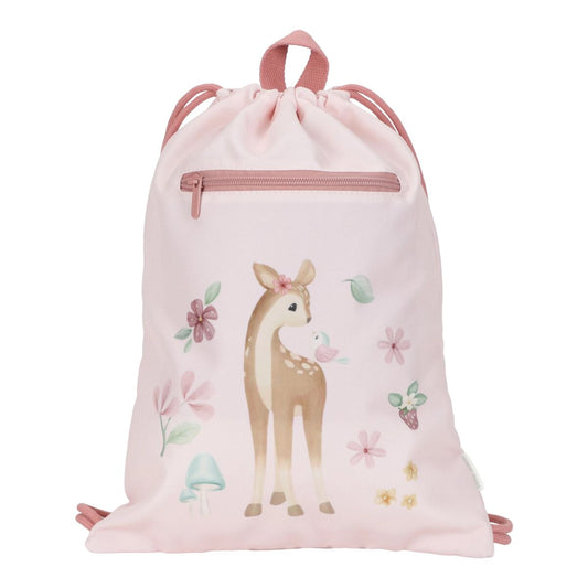 Bērnu sporta mugursoma, Gym Bag Fairy Garden, Little Dutch, LD4914