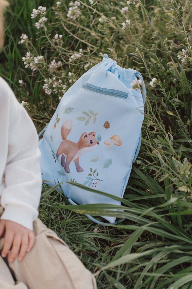 Bērnu sporta mugursoma, Gym Bag Forest Friends, Little Dutch, LD4915