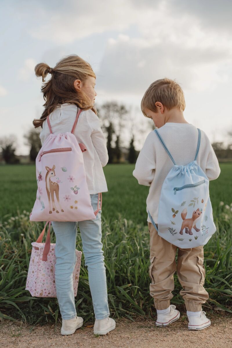Bērnu sporta mugursoma, Gym Bag Forest Friends, Little Dutch, LD4915