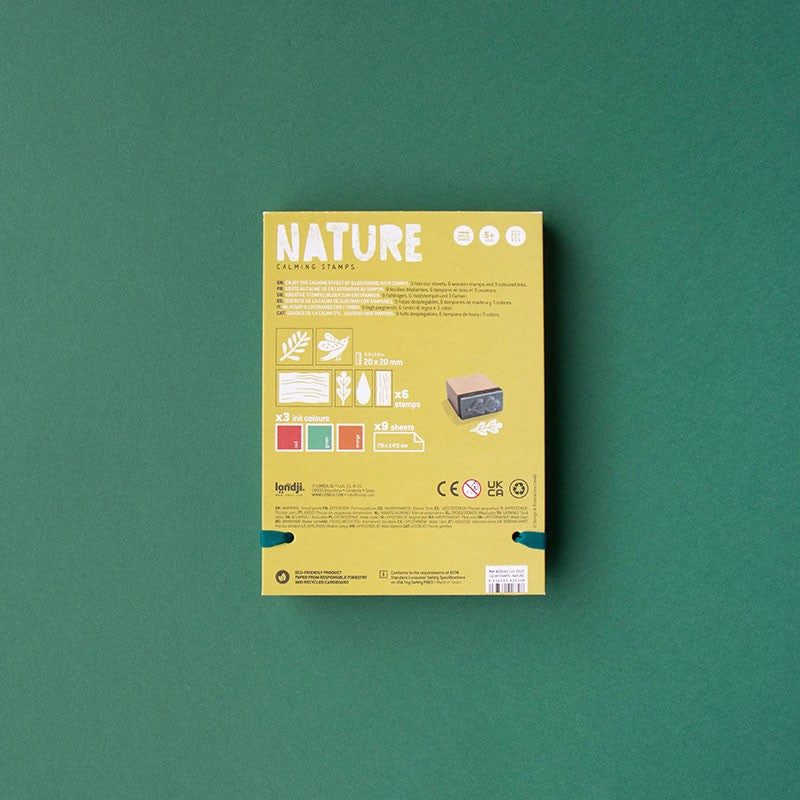 Aktivitāte - dabas zīmodziņi, Nature stamps, Londji, AC011U