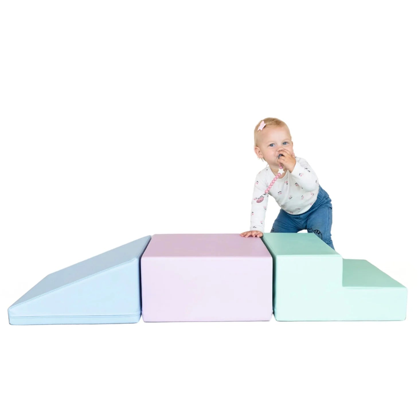 Mīkstie kluči Mini Climbie Soft Play, IGLU - Light pastel, SET_27_04