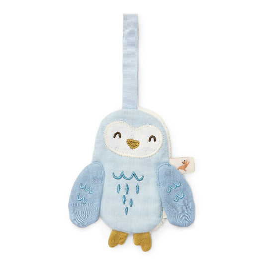 Mīļlupatiņa - knupīša turētājs Owl, Pacifier cloth, Little Dutch, te21225030