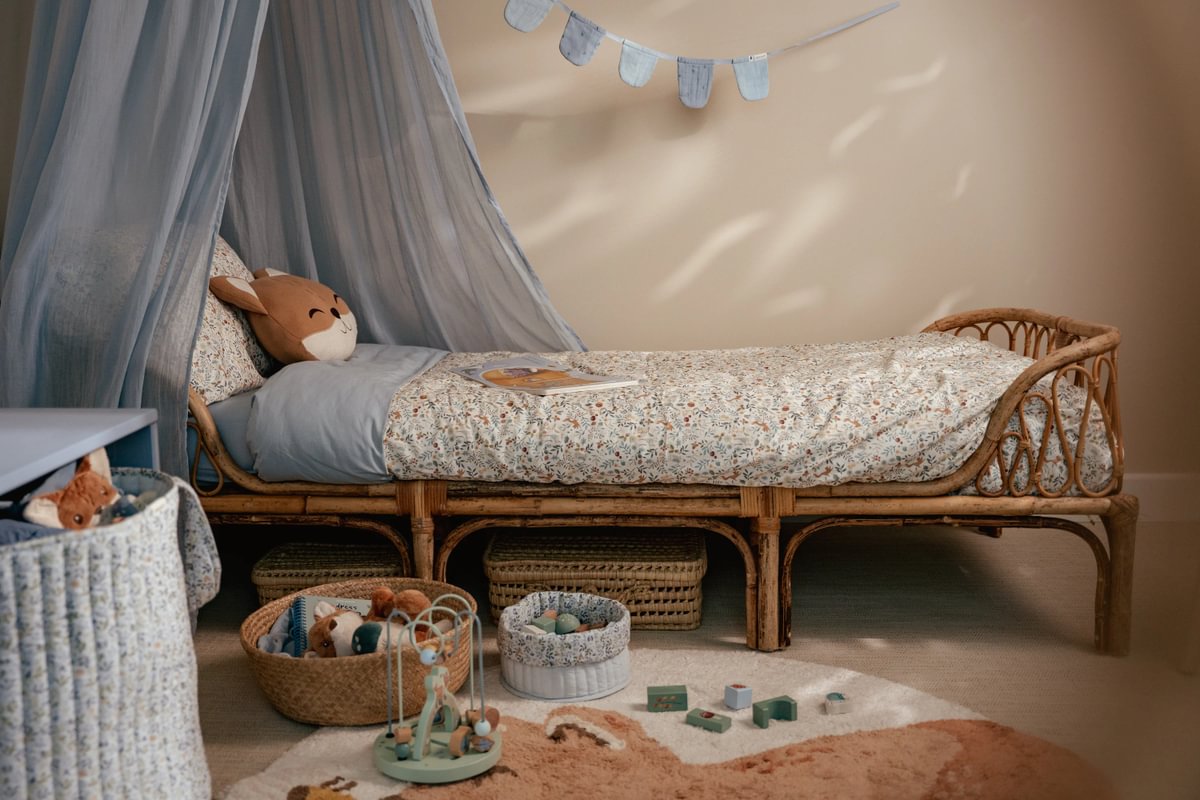 Dekoratīvs spilvens bērniem Lapsiņa, Knitted Cushion, Little Dutch, de10145030