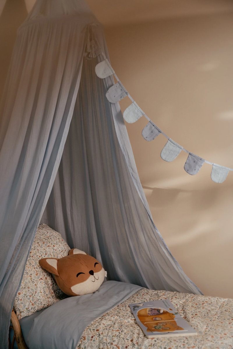 Dekoratīvs spilvens bērniem Lapsiņa, Knitted Cushion, Little Dutch, de10145030