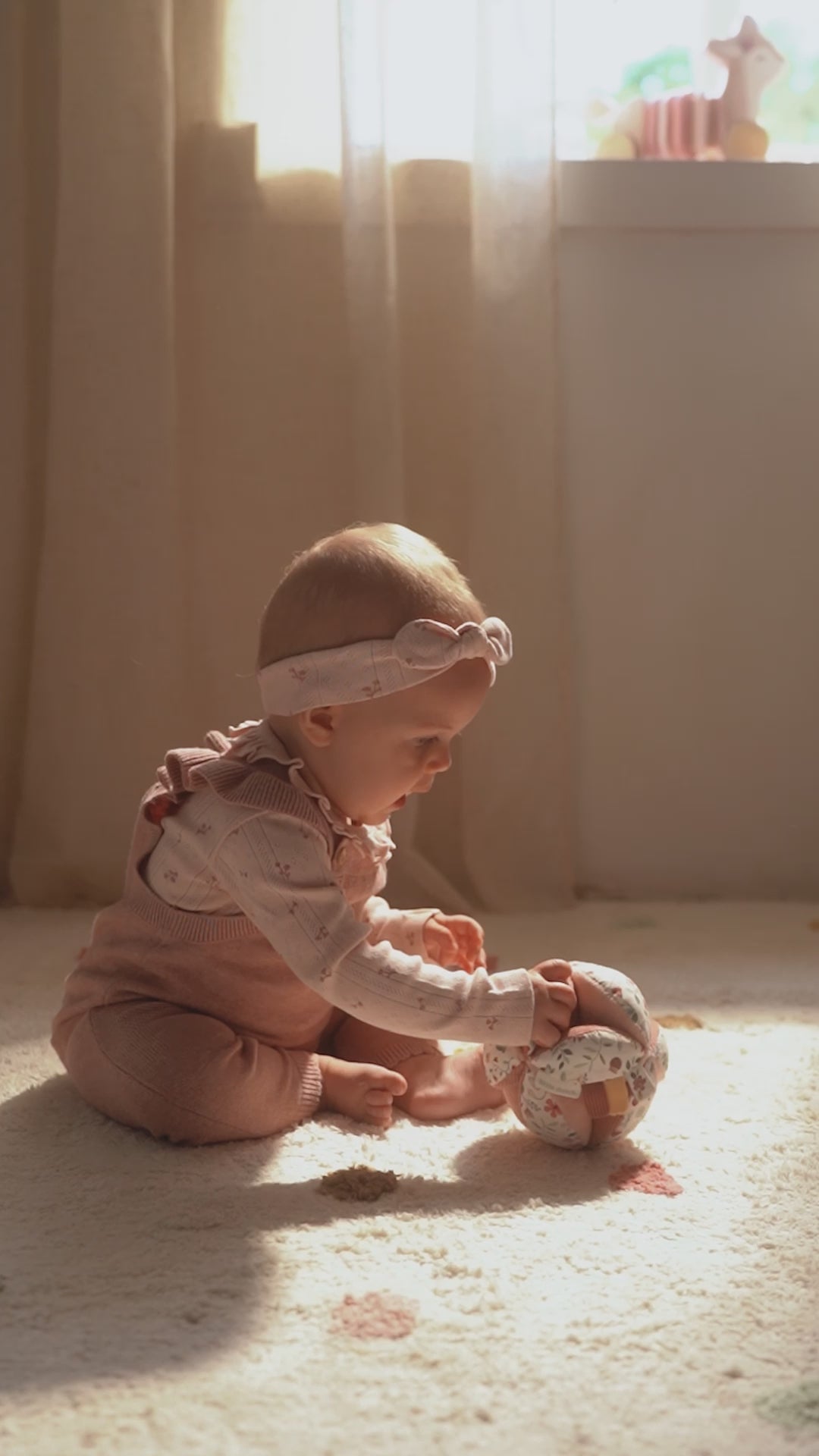 Mīkstā bumba satvērienam Gripping Ball Fairy Garden, Little Dutch